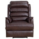 5-3392 Gatlin Wall Proximity Recliner, Ryegate Brownstone