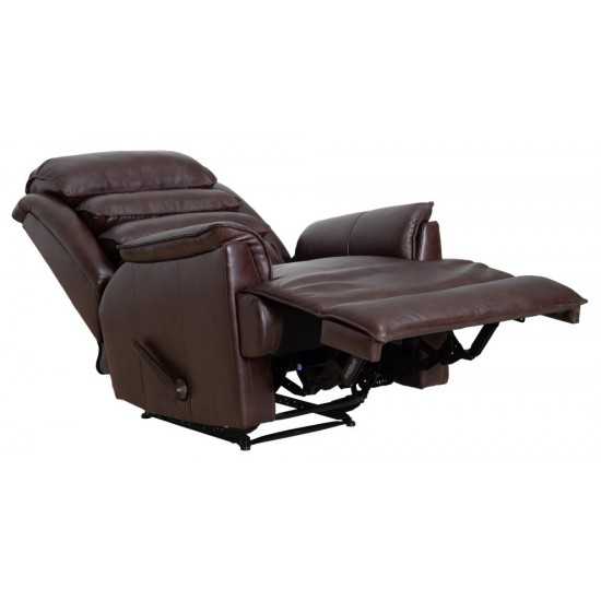 5-3392 Gatlin Wall Proximity Recliner, Ryegate Brownstone