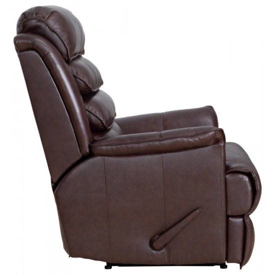 5-3392 Gatlin Wall Proximity Recliner, Ryegate Brownstone