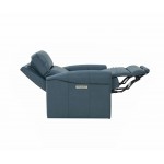9PHL-3092 Jeffery Zero Gravity Power Recliner, Corbett Steel Gray