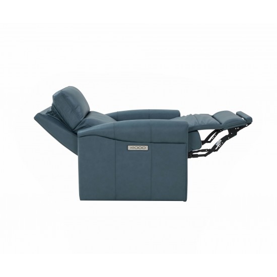 9PHL-3092 Jeffery Zero Gravity Power Recliner, Corbett Steel Gray