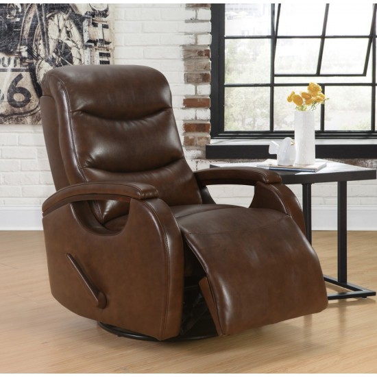 8-3320 Jonas Swivel Glider Recliner, Wenlock Double Chocolate