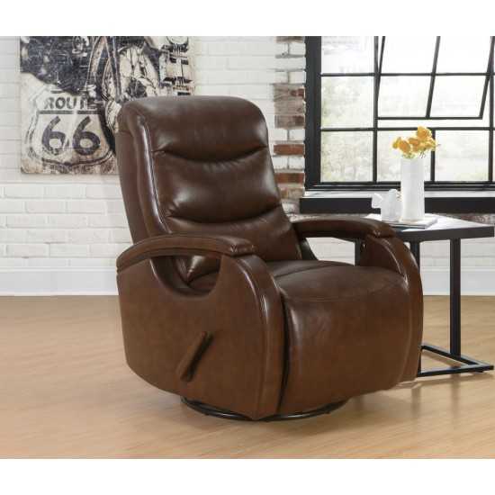 8-3320 Jonas Swivel Glider Recliner, Wenlock Double Chocolate