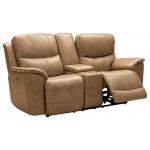 24PHL-3665 Kaden Power Reclining Console Loveseat, Elliott Taupe