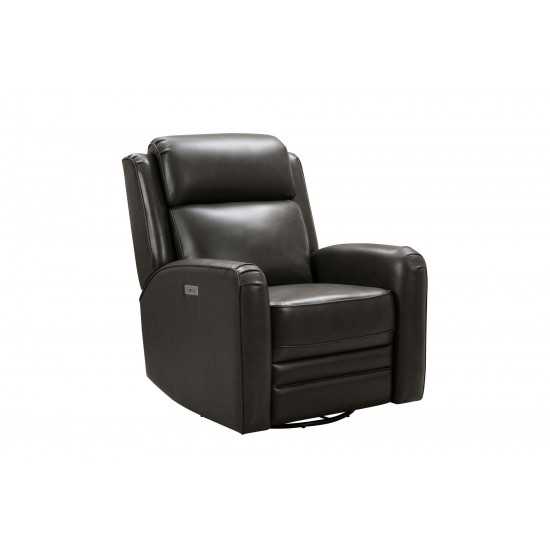 8PH-3757 Kennedy Swivel Glider Recliner, Matteo Smokey Gray