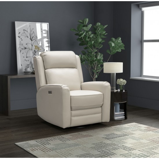 8PH-3757 Kennedy Swivel Glider Recliner, Laurel Cream