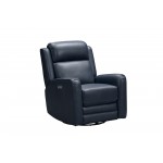 8PH-3757 Kennedy Swivel Glider Recliner, Marco Navy Blue
