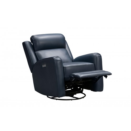 8PH-3757 Kennedy Swivel Glider Recliner, Marco Navy Blue