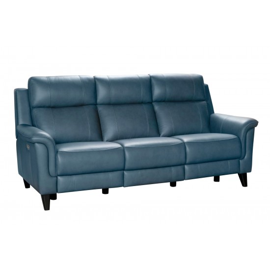 39PH-3716 Kester Power Reclining Sofa, Masen Blue gray