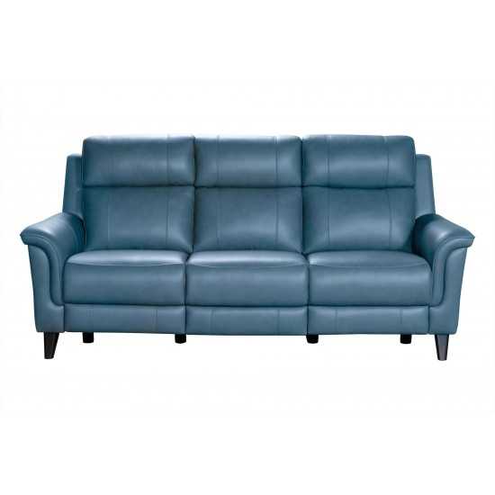 39PH-3716 Kester Power Reclining Sofa, Masen Blue gray