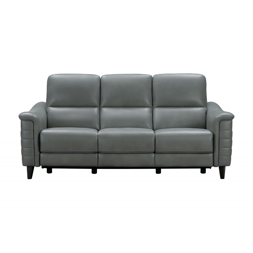 39PH-3081 Malone Power Reclining Sofa, Antonio Green Gray