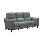 39PH-3081 Malone Power Reclining Sofa, Antonio Green Gray