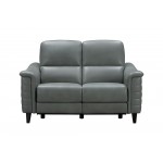 29PH-3081 Malone Power Reclining Loveseat, Antonio Green Gray