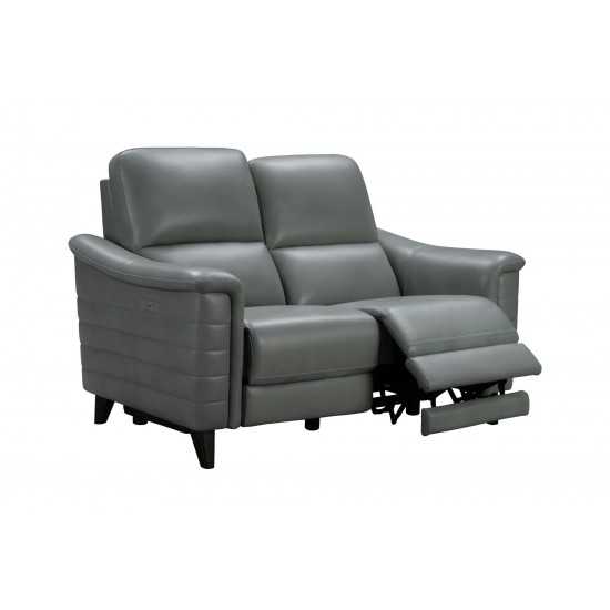 29PH-3081 Malone Power Reclining Loveseat, Antonio Green Gray