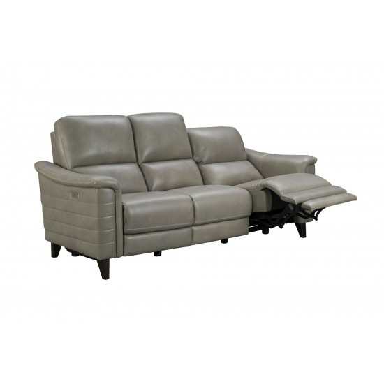 39PH-3081 Malone Power Reclining Sofa, Sergi Gray Beige