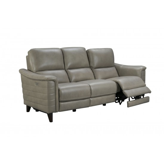 39PH-3081 Malone Power Reclining Sofa, Sergi Gray Beige