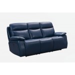 39PH-3628 Micah Power Reclining Sofa, Marco Navy Blue