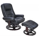 15-8021 Jacque Swivel Pedestal Recliner, Hilton Black