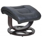 15-8021 Jacque Swivel Pedestal Recliner, Hilton Black