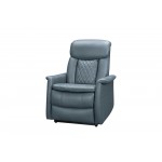 23PHL-3086 Lauren Power Lift Recliner, Masen Blue gray
