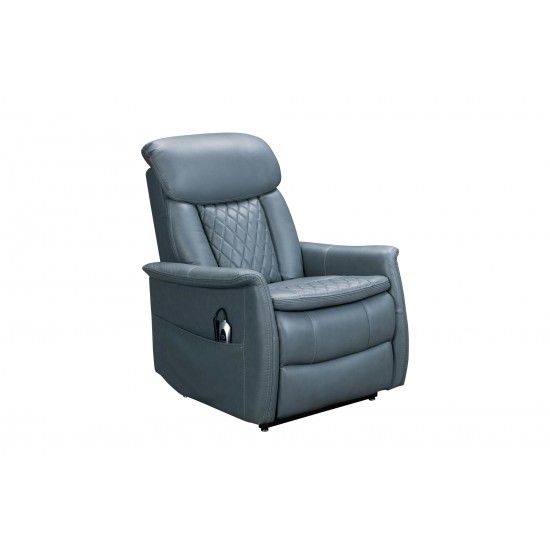 23PHL-3086 Lauren Power Lift Recliner, Masen Blue gray