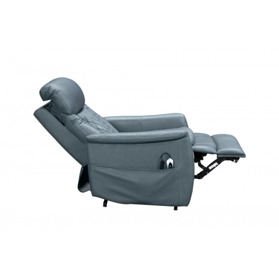23PHL-3086 Lauren Power Lift Recliner, Masen Blue gray