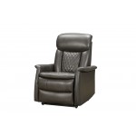 23PHL-3086 Lauren Power Lift Recliner, Matteo Smokey Gray