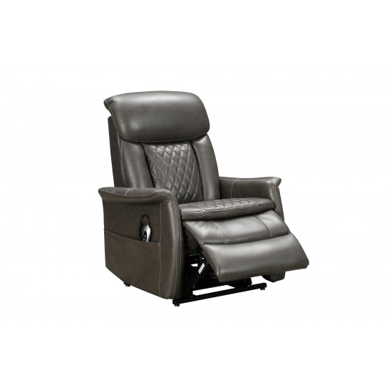 23PHL-3086 Lauren Power Lift Recliner, Matteo Smokey Gray