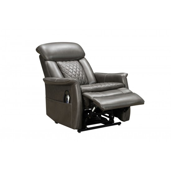 23PHL-3086 Lauren Power Lift Recliner, Matteo Smokey Gray