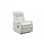 23PHL-3086 Lauren Power Lift Recliner, Enzo Winter White