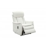 23PHL-3086 Lauren Power Lift Recliner, Enzo Winter White