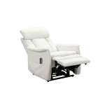 23PHL-3086 Lauren Power Lift Recliner, Enzo Winter White