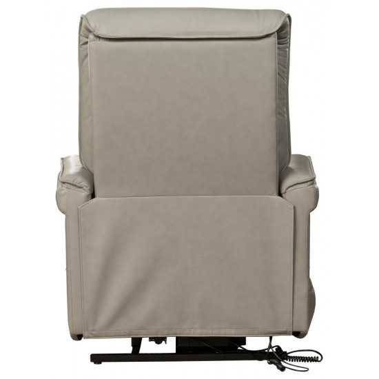 23PH-3634 Luka Power Lift Recliner, Venzia Cream