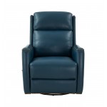 8-1121 Brandt Swivel Glider Recliner, Prestin Yale Blue