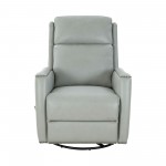 8-1121 Brandt Swivel Glider Recliner, Corbett Chromium