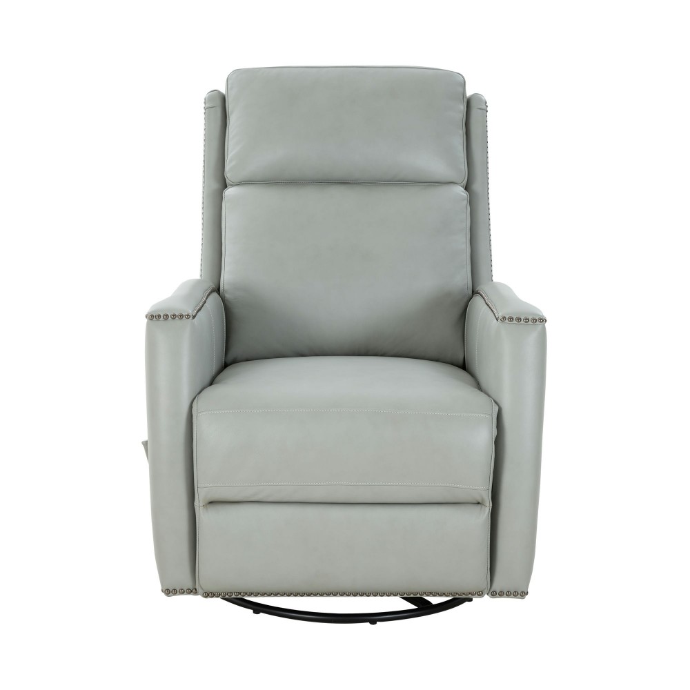 8-1121 Brandt Swivel Glider Recliner, Corbett Chromium