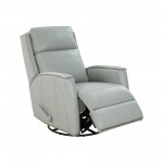 8-1121 Brandt Swivel Glider Recliner, Corbett Chromium