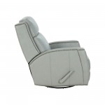 8-1121 Brandt Swivel Glider Recliner, Corbett Chromium