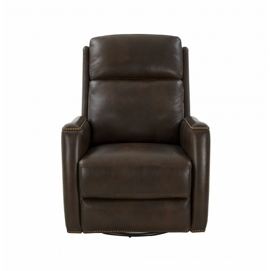 8PH-1121 Brandt Swivel Glider Recliner, Ashford Walnut