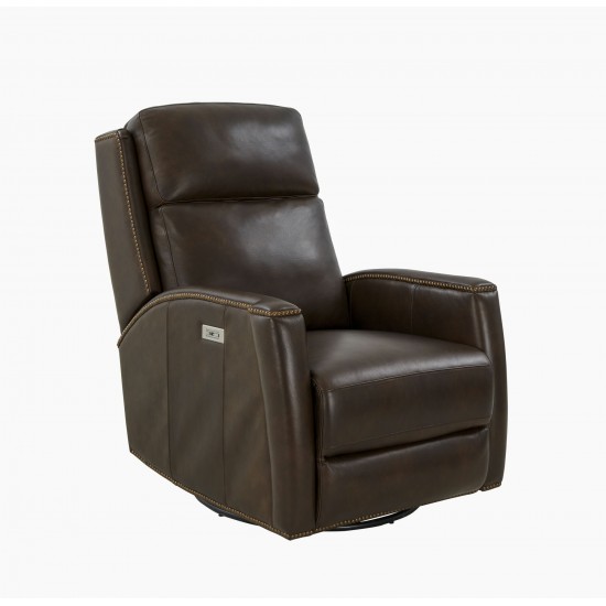 8PH-1121 Brandt Swivel Glider Recliner, Ashford Walnut