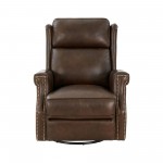 8PH-4000 Brookmore Swivel Glider Recliner, Ashford Walnut