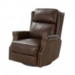 8PH-4000 Brookmore Swivel Glider Recliner, Ashford Walnut