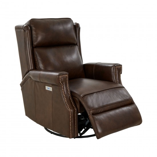 8PH-4000 Brookmore Swivel Glider Recliner, Ashford Walnut