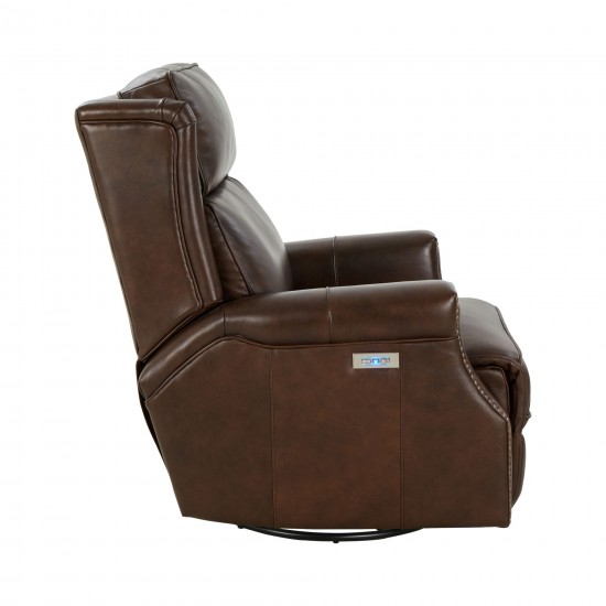 8PH-4000 Brookmore Swivel Glider Recliner, Ashford Walnut