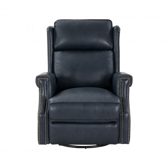 8PH-4000 Brookmore Swivel Glider Recliner, Barone Navy Blue