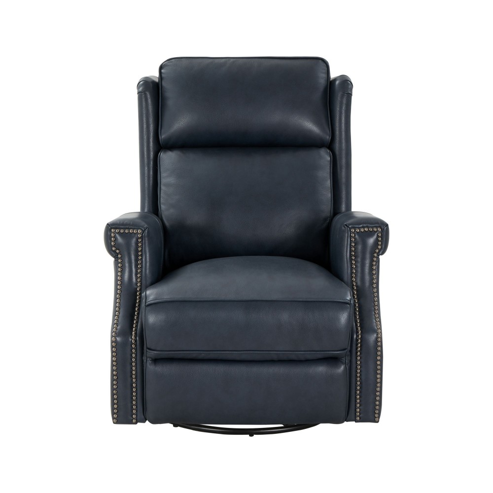 8PH-4000 Brookmore Swivel Glider Recliner, Barone Navy Blue