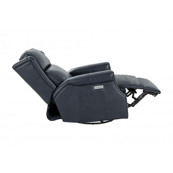 8PH-4000 Brookmore Swivel Glider Recliner, Barone Navy Blue