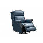 8PH-4000 Brookmore Swivel Glider Recliner, Prestin Yale Blue