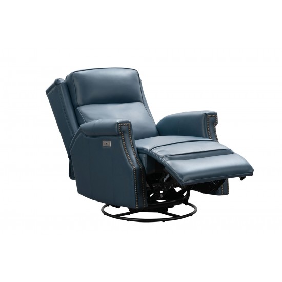 8PH-4000 Brookmore Swivel Glider Recliner, Prestin Yale Blue