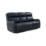 39PHL-1122 Brookside Power Reclining Sofa, Barone Navy Blue